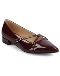 Journee Collection - Camby Pointed Toe Flat - Lyst