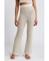 Rip Curl - Santorini Sun Pointelle Stitch Sweater Pants - Lyst