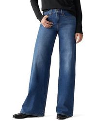 Levi's - 318 Shaping Mid Rise Wide Leg Jeans - Lyst