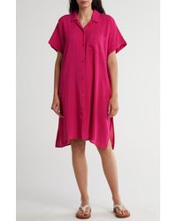 Nordstrom - Everyday Button-down Beach Cover-up Tunic - Lyst
