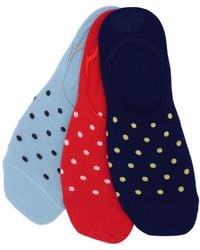 Lorenzo Uomo - Polka Dot No-Show Socks Pack - Lyst
