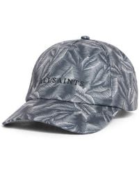 AllSaints - Marseille Nylon Baseball Cap - Lyst