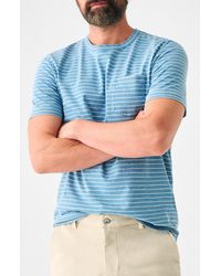 Faherty - Short Sleeve Pocket Organic Cotton T-shirt - Lyst