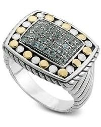 Samuel B. - 18K & Sterling Topaz Ring - Lyst