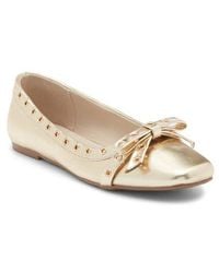 Rachel Roy - Blink Grommet Bow Flat - Lyst