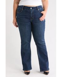 Seven7 - Tummyless Bootcut Jeans - Lyst