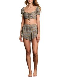 Maaji - Blossom Briella Cover-Up Crop Top - Lyst