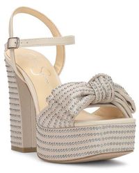 Jessica Simpson - Lollien Ankle Strap Platform Sandal - Lyst