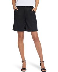 NYDJ - Relaxed Linen Blend Shorts - Lyst