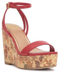 Vince Camuto - Emrey Platform Wedge Sandal - Lyst