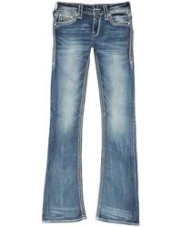 rock revival jeans with boots