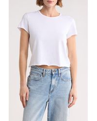 James Perse - Shrunken Tee - Lyst