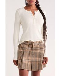 Sanctuary - Charmed Rib Henley - Lyst