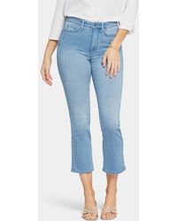 NYDJ - Crop High Waist Slim Bootcut Jeans - Lyst