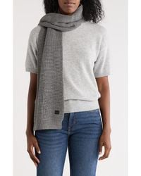 AllSaints - Mixed Stitch Scarf - Lyst