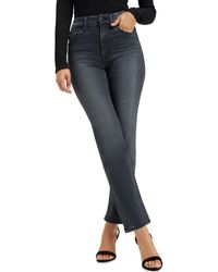 GOOD AMERICAN - Always Fits Good High Waist Straight Leg Jeans - Lyst