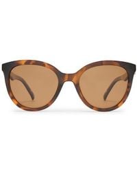 Le Specs - The Muse 54Mm Round Sunglasses - Lyst