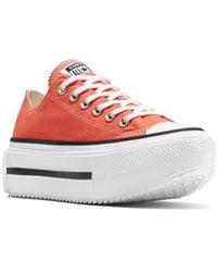 Converse - Gender Inclusive Chuck Taylor All Star Lift Double Stack Low Top Platform Sneaker - Lyst