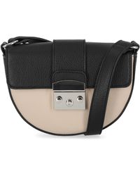 Tahari - Roma Faux Leather Shoulder Bag - Lyst