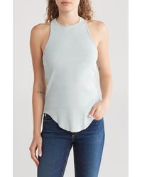 AG Jeans - Knit Sleeveless Top - Lyst