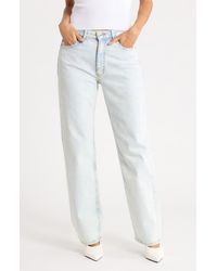 BOSS - Elyah Straight Leg Jeans - Lyst