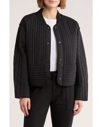 Rag & Bone - Bobbi Cropped Quilted Jacket - Lyst