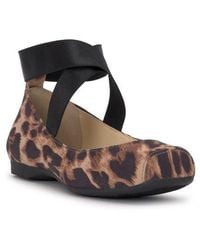Jessica Simpson - 'Mandalaye' Leather Flat - Lyst