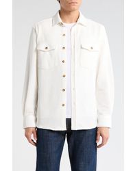 Con.struct - Solid Textured Shirt Jacket - Lyst