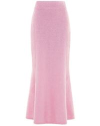 ALIGNE - Fit & Flare Maxi Sweater Skirt - Lyst