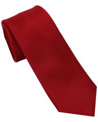 DKNY - Solid Satin Tie - Lyst