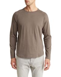 Slate & Stone - Washed Raglan Sleeve T-shirt - Lyst