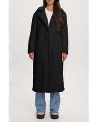 Noize - Franny Faux Shearling Coat - Lyst