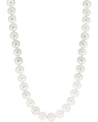 Effy - Sterling Silver 10-11mm Freshwater Pearl Necklace - Lyst