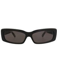 Balenciaga - 69Mm Rectangular Sunglasses - Lyst