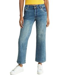 Kut From The Kloth - Lucy Double Button Wide Leg Jeans - Lyst