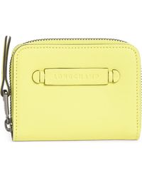 Longchamp - Lc3D Zip Card Case - Lyst