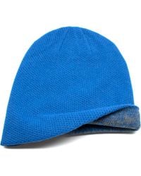 Portolano - Reversible Cashmere Beanie - Lyst