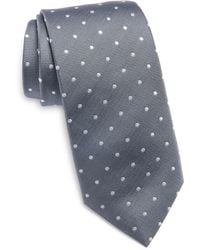 BOSS by HUGO BOSS Geometric Silk Grenadine Tie in Blue for Men Lyst