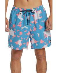 Quiksilver - Everyday Mix Volley Swim Trunks - Lyst