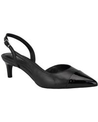 Calvin Klein - Slingback Kitten Heel Pump - Lyst