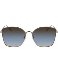 Longchamp - Roseau Gradient Square Sunglasses - Lyst