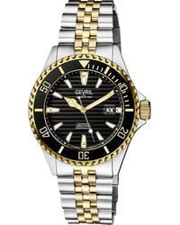 Gevril - Chamber Two-Tone Bracelet Watch, 43Mm - Lyst