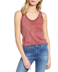 AG Jeans - Cambria Fitted Tank - Lyst