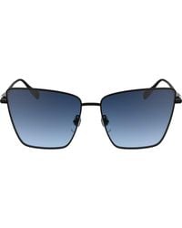 Longchamp - 55Mm Gradient Square Sunglasses - Lyst