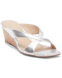 Stuart Weitzman - Miami Wedge Slide Sandal - Lyst