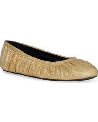 Rebecca Minkoff - Ruched Ballet Flat - Lyst