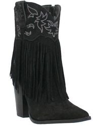 Dingo - Fringe Zip-Up Western Boot - Lyst