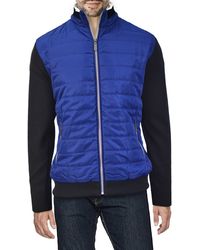 Xray Jeans - Quilted Colorblock Puffer Jacket - Lyst