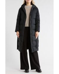 Theory - True Hooded Down Coat - Lyst