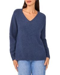 Halogen® - V-Neck Sweater - Lyst